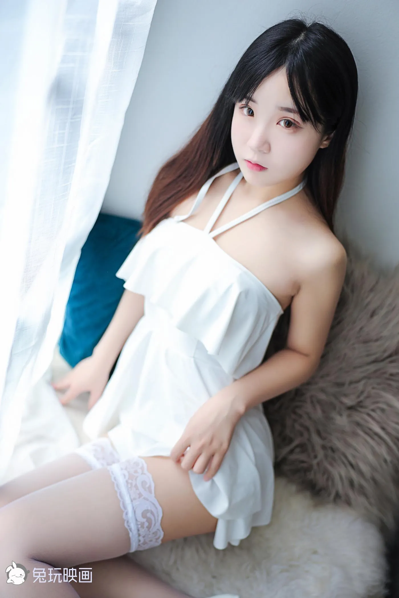 御子Yumiko – NO.06 御子的白裙 [47P]插图9